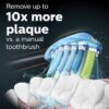 Philips Sonicare ExpertClean 7500 Black, Rechargeable Electric Power Toothbrush, HX9690/05